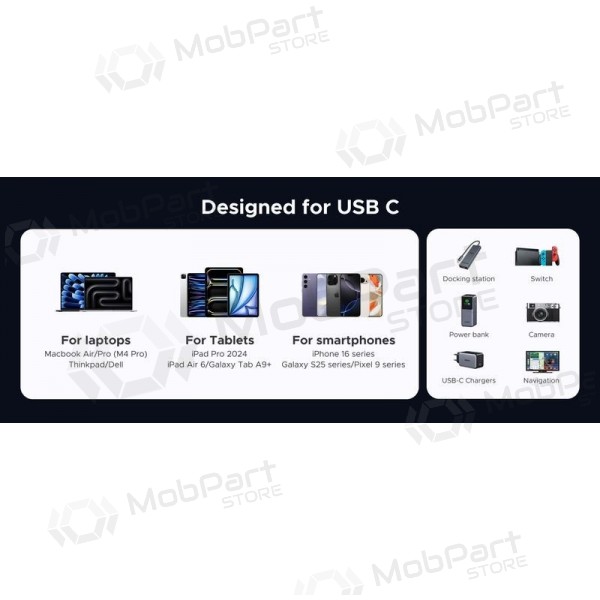 Cavo USB-C Ugreen L706 USB-C a USB-C 1 m 240 W nero