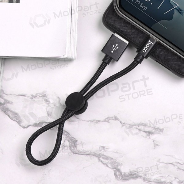 USB cavo HOCO X35 lightning 0.25m (nero)