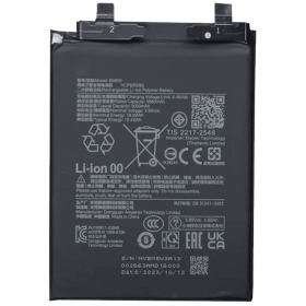 Batteria Xiaomi 14T Pro 5G, Poco F6 Pro 5G, accumulatore (BM5W) (Premium)