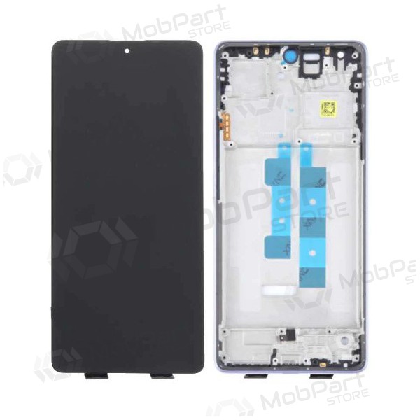 Xiaomi Poco M6 Pro 4G schermo / display (purpurinis) (con una cornice) (originale)