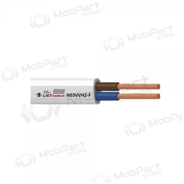 Cavo OMYp in rame multifilare piatto Lietkabelis (2x1, 100m)