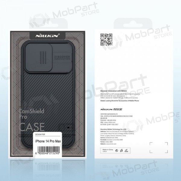 Apple iPhone 15 Pro custodia „Nillkin CamShield Pro“ (blu)