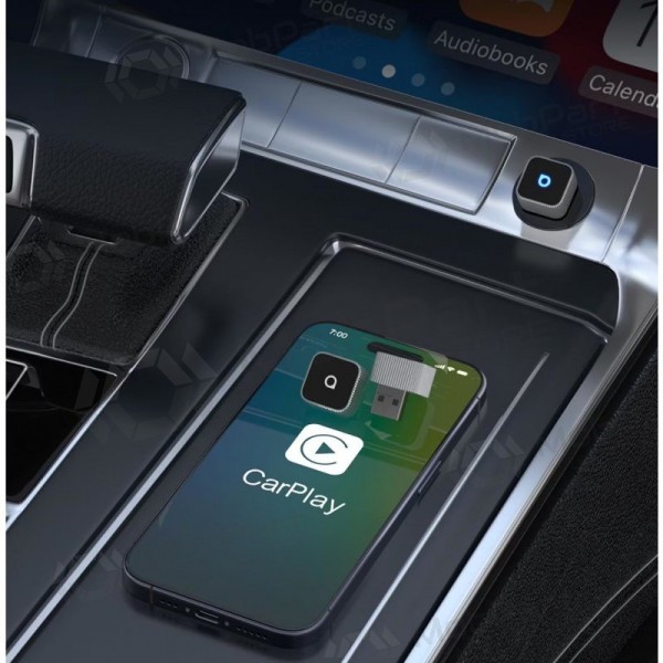 Adattatore wireless CarPlay / Android Auto Ottocast Mini Cube CP88-T2 argento