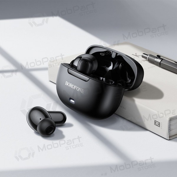 Cuffie wireless Borofone BW96 Bluetooth ANC+ENC USB-C nere
