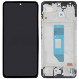 Ekranas Xiaomi Redmi Note 14 4G (Europe, JG2) su lietimui jautriu stikliuku e rėmeliu Black OLED