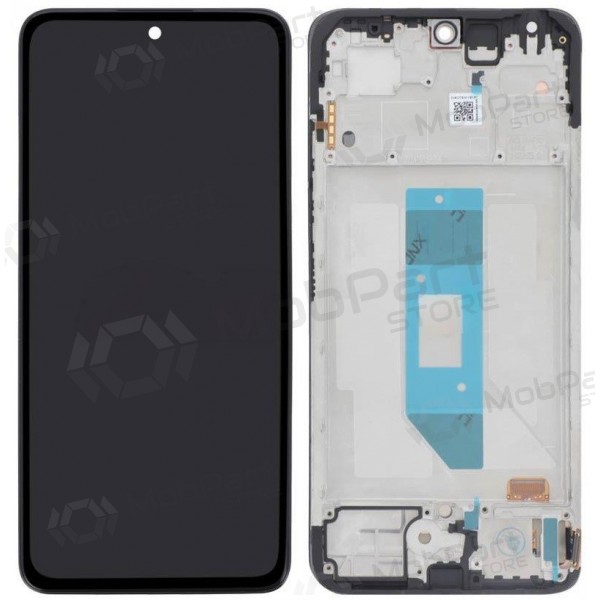 Ekranas Xiaomi Redmi Note 14 4G (Europe, JG2) su lietimui jautriu stikliuku e rėmeliu Black OLED
