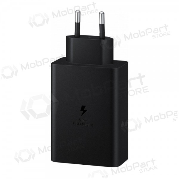 Caricabatterie di rete Samsung EP-T6530NBEGEU 65 W 2x USB-C + USB-A nero
