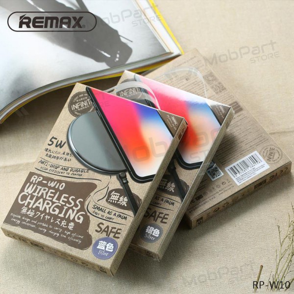 Caricatore senza fili Remax RP-W10 5W (d'argento)