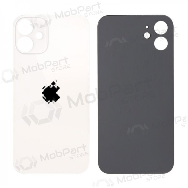 Apple iPhone 12 mini coperchio batteria posteriore (bianca) (bigger hole for camera)