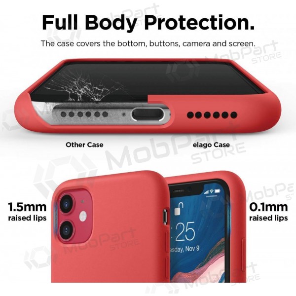 Custodia per Xiaomi Redmi Note 15 Pro 4G - Liquid Silicone 1.5mm rossa