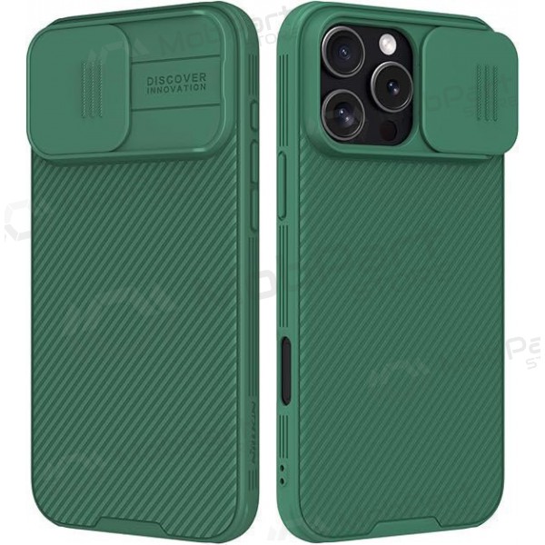 Apple iPhone 15 Pro custodia „Nillkin CamShield Pro“ (verde)