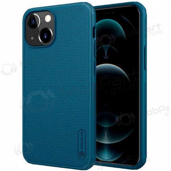 Apple iPhone 15 Pro custodia „Nillkin Frosted Shield“ (blu)
