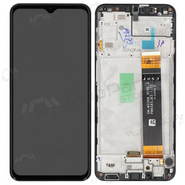 Schermo Samsung Galaxy A23 4G (nero) (con cornice) (originale)