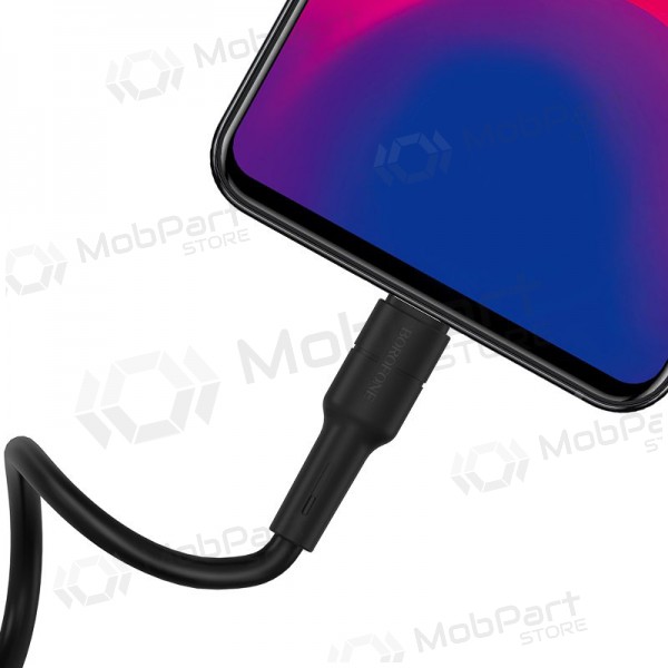 USB cavo Borofone BX30 microUSB 1.0m (nero)