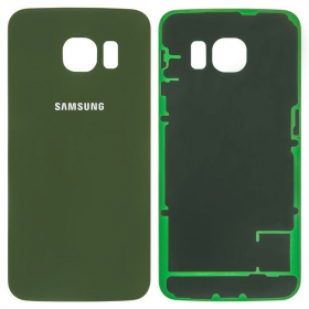 Samsung G925F Galaxy S6 Edge coperchio batteria posteriore (Green Emerald) (service pack) (originale)