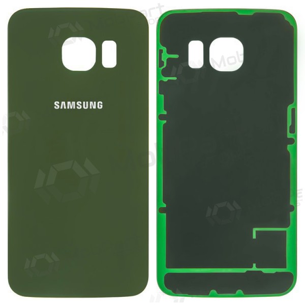 Samsung G925F Galaxy S6 Edge coperchio batteria posteriore (Green Emerald) (service pack) (originale)