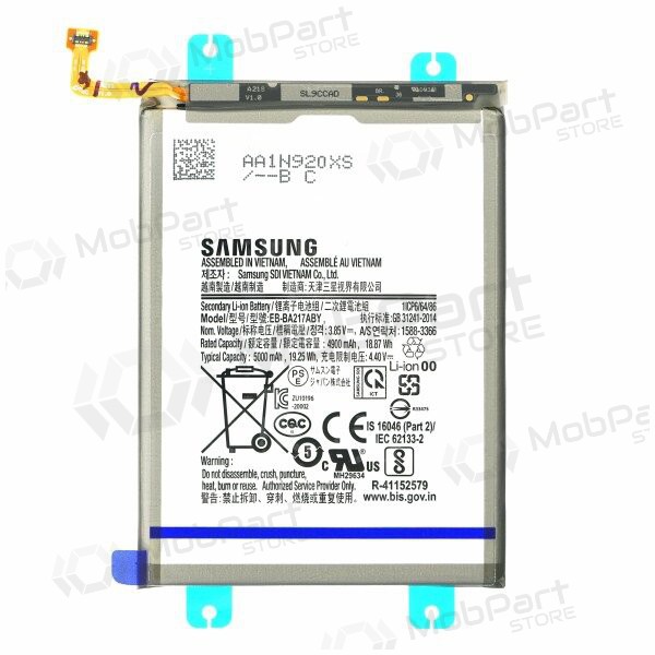 Samsung A12, A12s, A13, A21s, M12 batteria, akumuliatorius (originale) Samsung A12, A12s, A13, A21s, M12 batteria, akumuliatorius (originale)