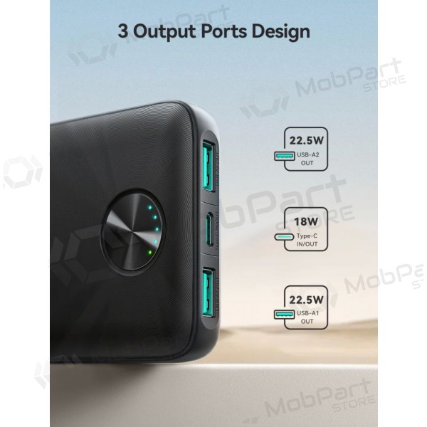 Batteria esterna Power Bank Joyroom JR-PBF15 22.5W 10000mAh nero Batteria esterna Power Bank Joyroom JR-PBF15 22.5W 10000mAh nero