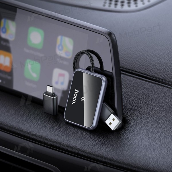 Adattatore CarPlay Hoco HU1 wireless nero