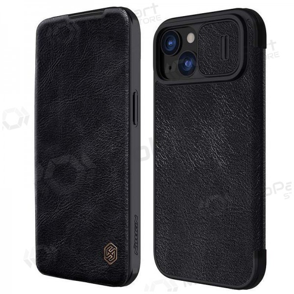 Custodia per Apple iPhone 14 - Nillkin Leather (nera)