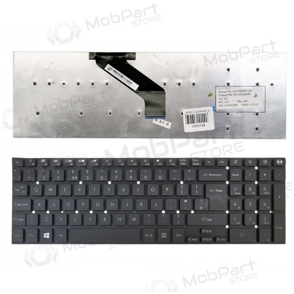 Packard Bell LG71, TG71, LV11, LV44, LS11, TS44 (UK) tastiera.