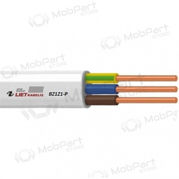 Cavo flessibile Lietkabelis BZ1Z1-P 3x2.5 mm² XLPE LSZH 100 m bobina.