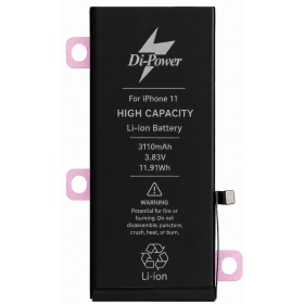 Batteria Apple iPhone 11, accumulatore Di-Power 3110 mAh