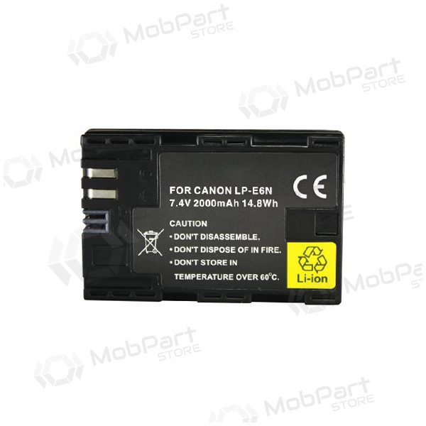 CANON LP-E6N 2500mAh foto batteria / accumulatore