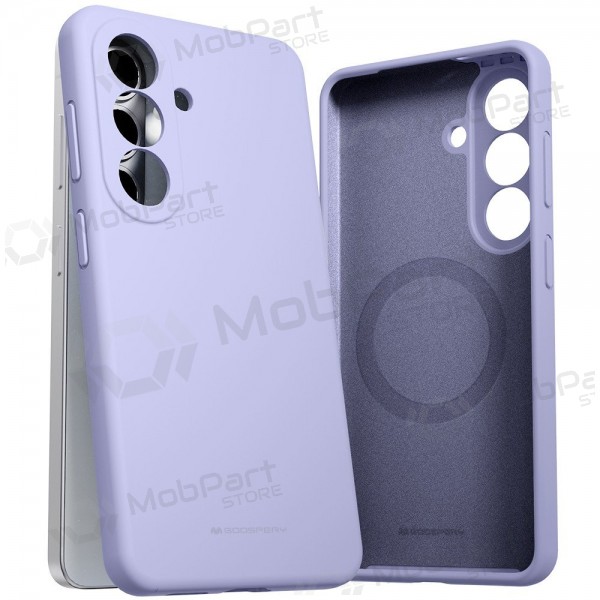 Custodia per Samsung Galaxy S26+ Mercury - Pure Magsafe Silicon Case (grigio lavanda)