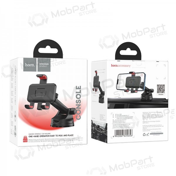 Porta cellulare da auto Hoco H22 nero