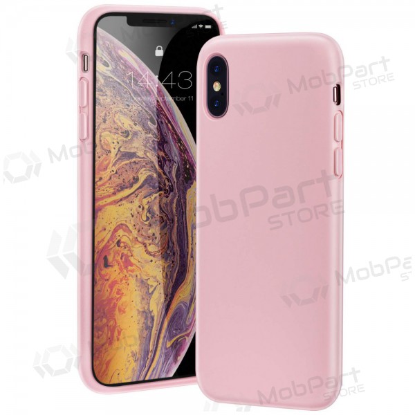 Custodia per Apple iPhone 11 - Liquid Silicone - 1.5mm (rosa)
