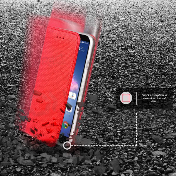 Custodia per Apple iPhone 12 mini - Smart Magnet (rossa)