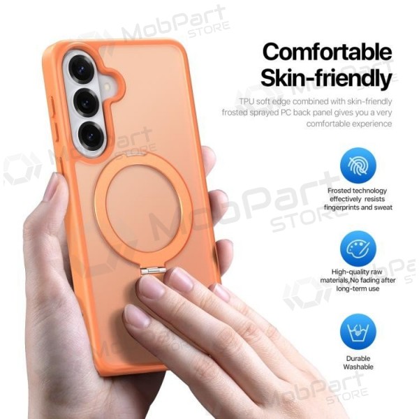 Custodia Samsung Galaxy S26+ - Dux Ducis Yind Magnetic Stand (arancione)
