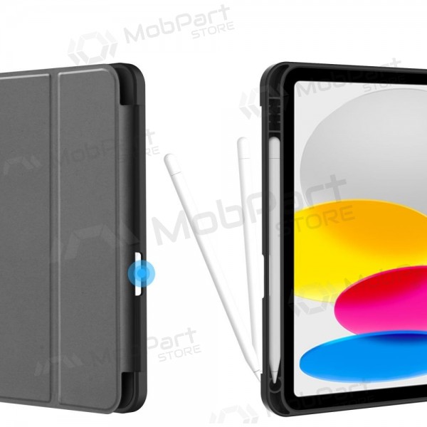 Custodia per Apple iPad 10.9 2022, iPad 11 2025 - Tech-Protect SmartCase Pen Holder (nera)