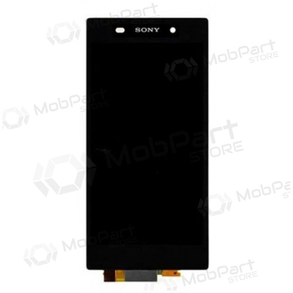 Sony Xperia Z1 L39h C6902 / Xperia Z1 C6903 / Z1 C6906 / Xperia Z1 C6943 schermo / display (bianca) (con una cornice) (service pack) (originale)