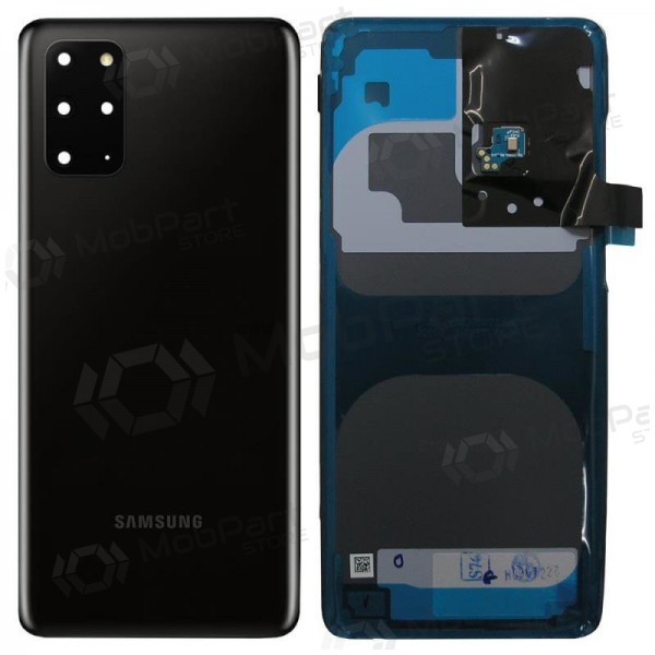 Samsung G985 / G986 Galaxy S20 Plus coperchio batteria posteriore nero (Cosmic Black) (service pack) (originale)