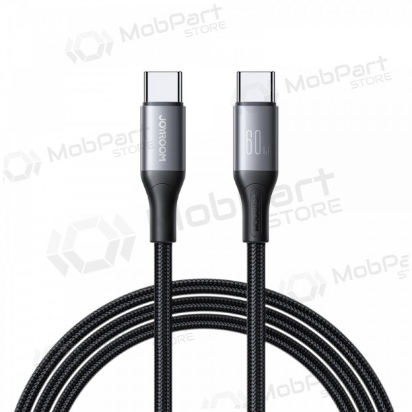 USB cavo Joyroom S-A28 USB-C to USB-C 60W 1.0m nero