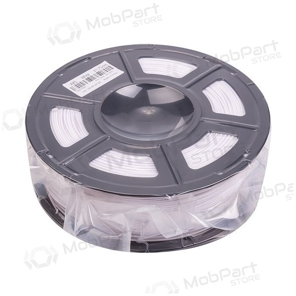 3D spausdinimo plastikas ABS, 1.75mm, 1kg, bianca