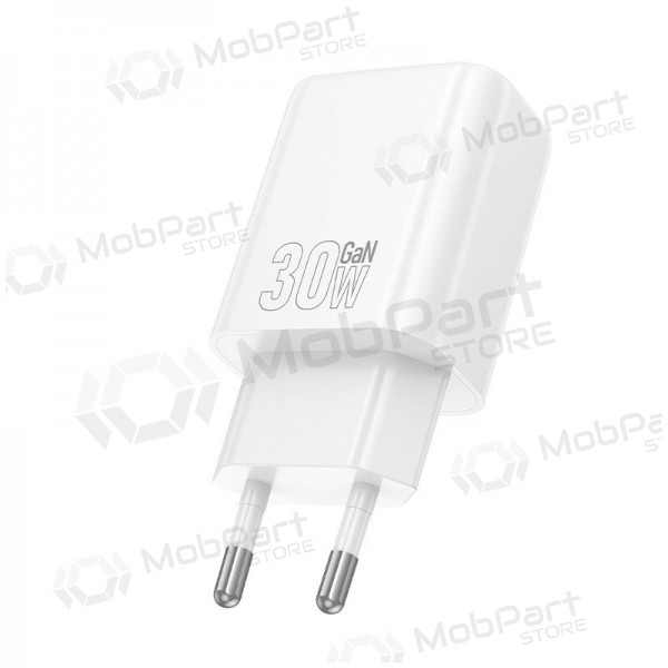 Caricabatterie per telefono Hoco N62 30 W GaN USB-C bianco