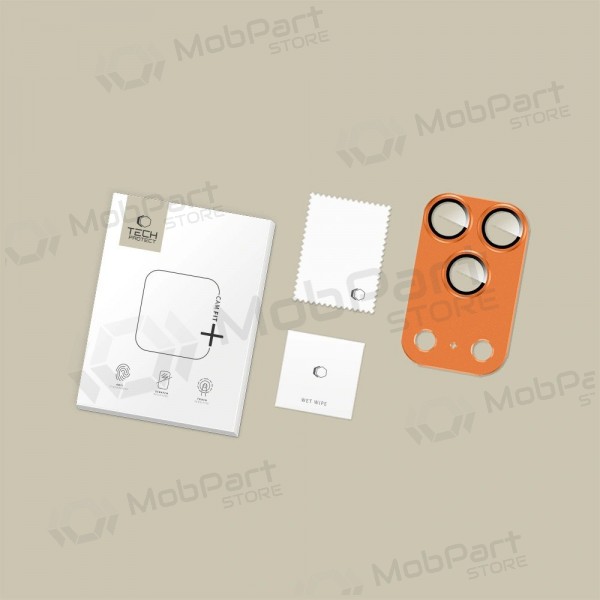 Protezione per fotocamera Apple iPhone 17 Pro Max - Tech-Protect CamFull Fit+ (Cosmic Orange)