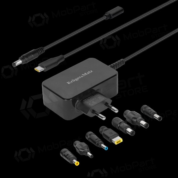 Caricabatterie universale per laptop Kruger&Matz 45W nero