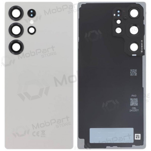 Cover posteriore Samsung Galaxy S25 Ultra (grigio) (originale)