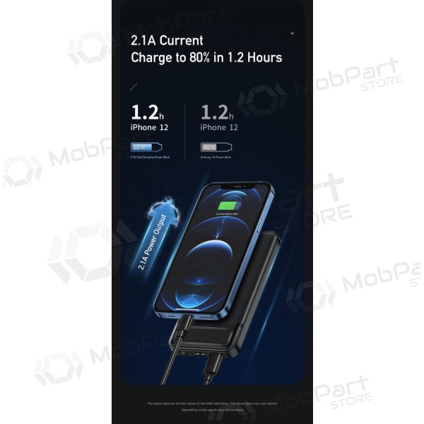 Batteria esterna Power Bank Awei P5K 5V/2.1A 10000mAh nero