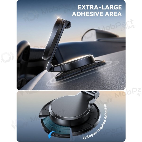 Automobilinis laikiklis-caricatore Joyroom JR-ZS408 (dashboard) 15W nero