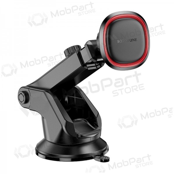 Supporto per telefono da auto Borofone BH125 sul cruscotto 4.5–7 pollici.