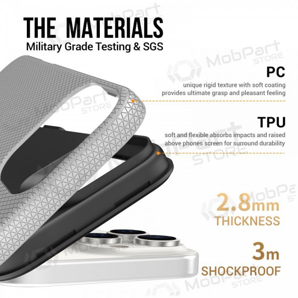 Apple iPhone 14 Pro Max custodia „Perfectionists“ (d'argento)