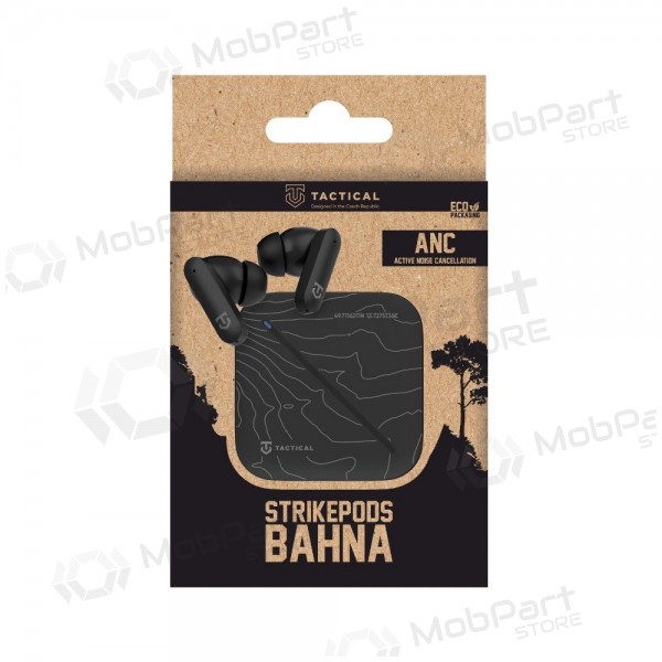 Cuffie wireless Tactical StrikePods Bahna con microfono USB-C nere