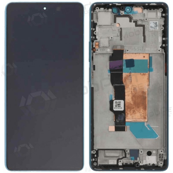 Xiaomi Poco F5 5G schermo / display (blu) (con una cornice) (OLED)