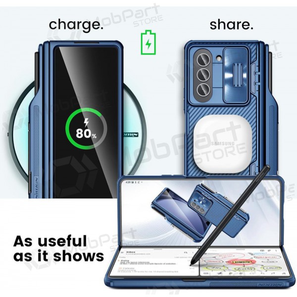 Samsung  Galaxy Z Fold4 custodia „Nillkin CamShield Pro“ (blu)