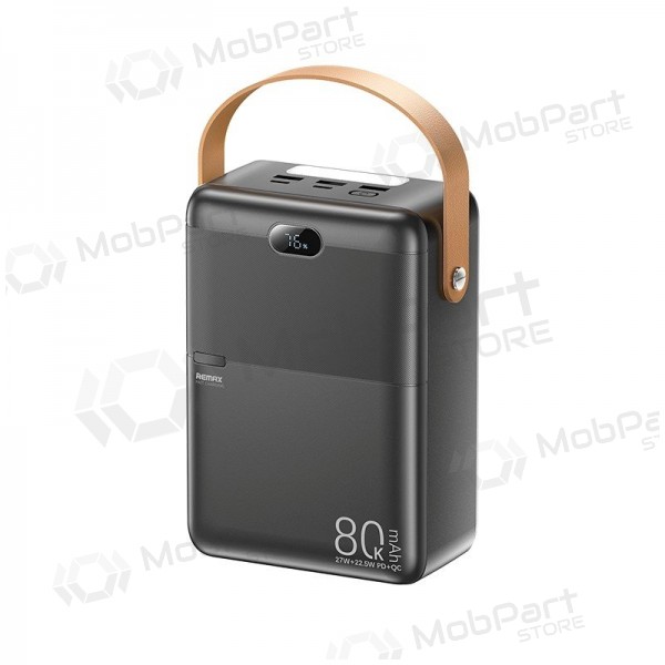 Batteria esterna Power Bank Remax RPP-118 22.5W 80000mAh nero